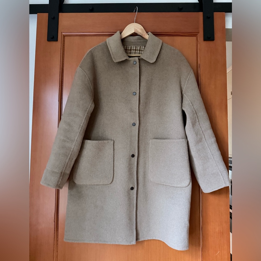 BCBGMaxAzria Reversible Wool Coat - Picture 2 of 7